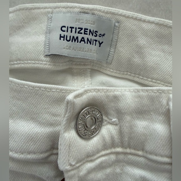 Citizens Of Humanity Denim - Citizens Of Humanity Lyra White Denim Size 26